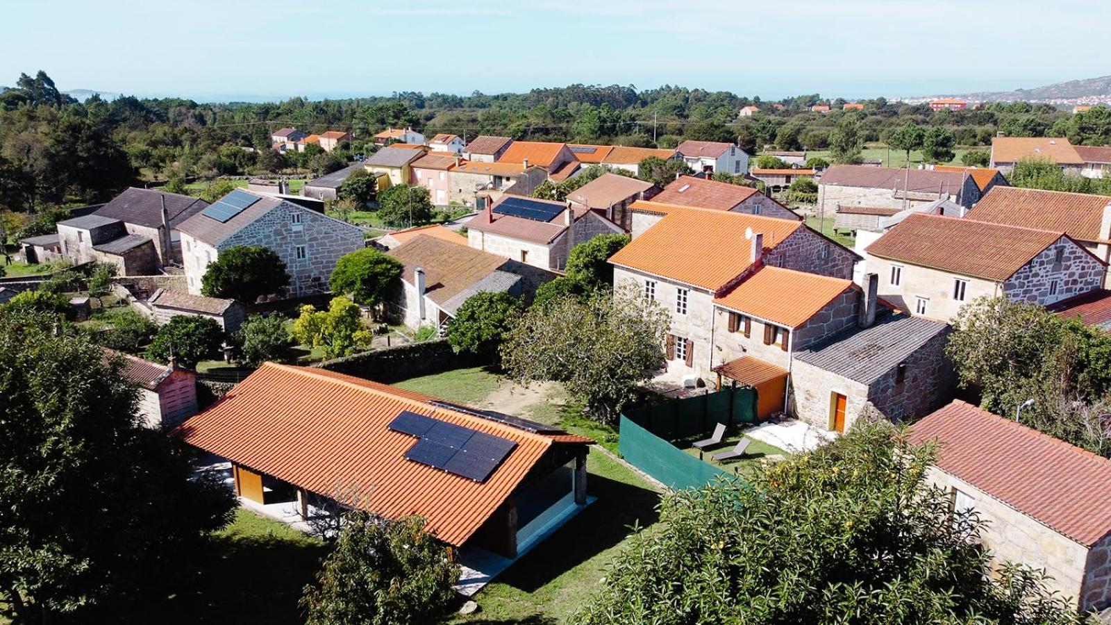 O Fogar Do Carpinteiro Villa Carnota Kültér fotó